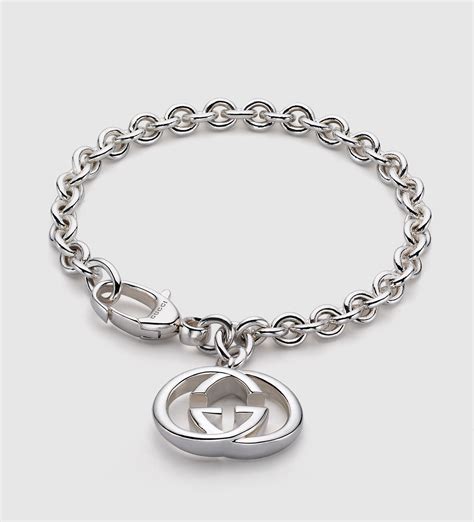 gucci bangle bracelet sale|gucci bracelet interlocking g charm.